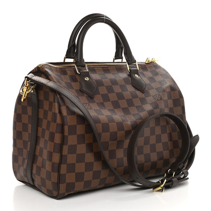 Louis Vuitton Damier Ebene Speedy Bandouliere 30 2 of 7