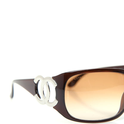 Chanel Acetate CC Sunglasses 6014 Brown 7 of 7