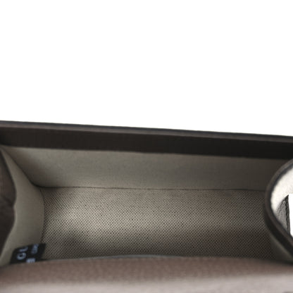 Gucci GG Supreme Monogram Textured Dollar Calfskin Web Mini Ophidia Padlock Top Handle Chain Shoulder Bag Beige Ebony New Acero 5 of 11