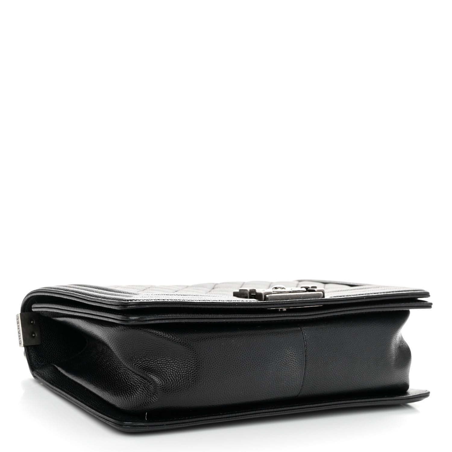 Chanel Caviar Quilted Medium Boy Flap Black 4 of 10