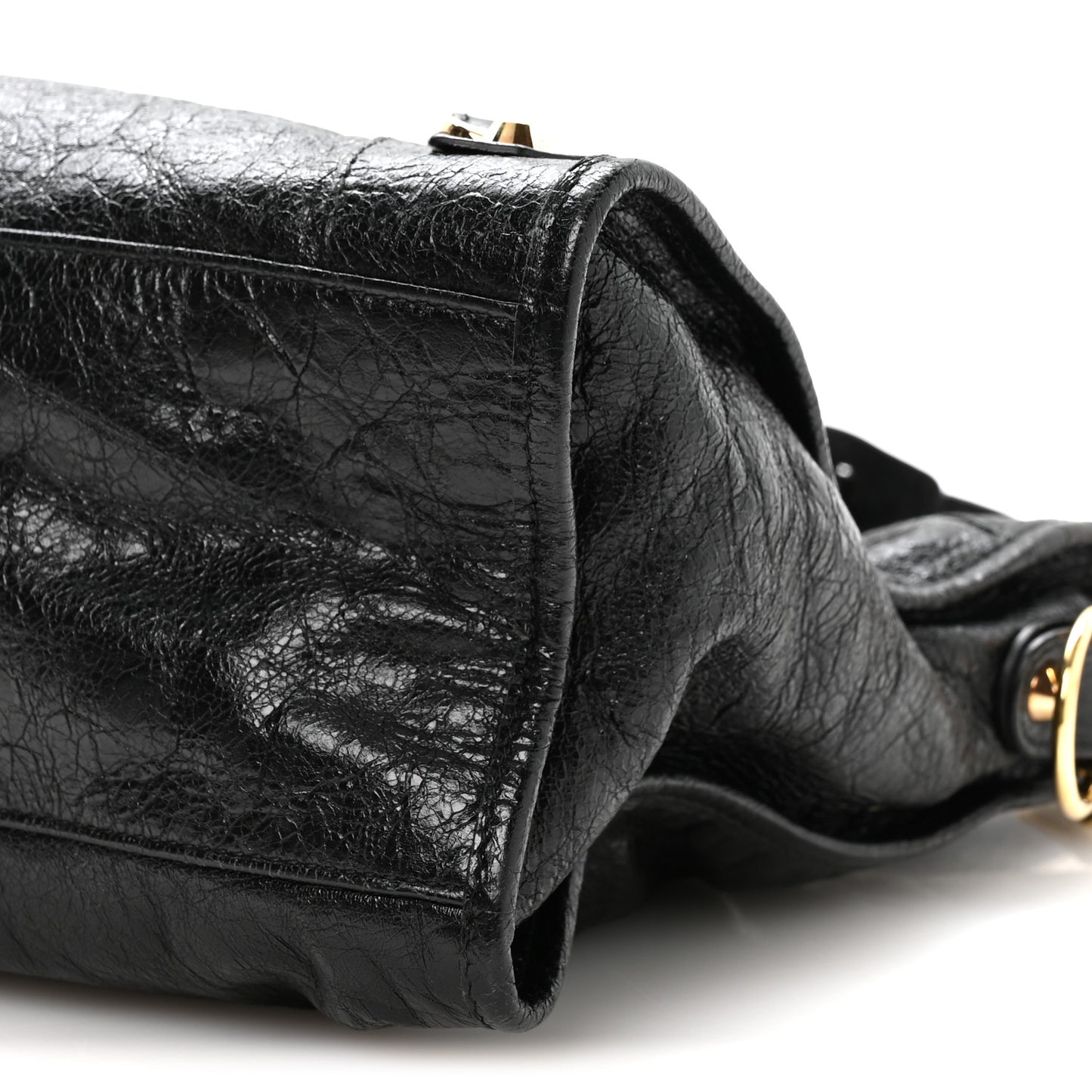Agneau Classic Gold Hardware City Black