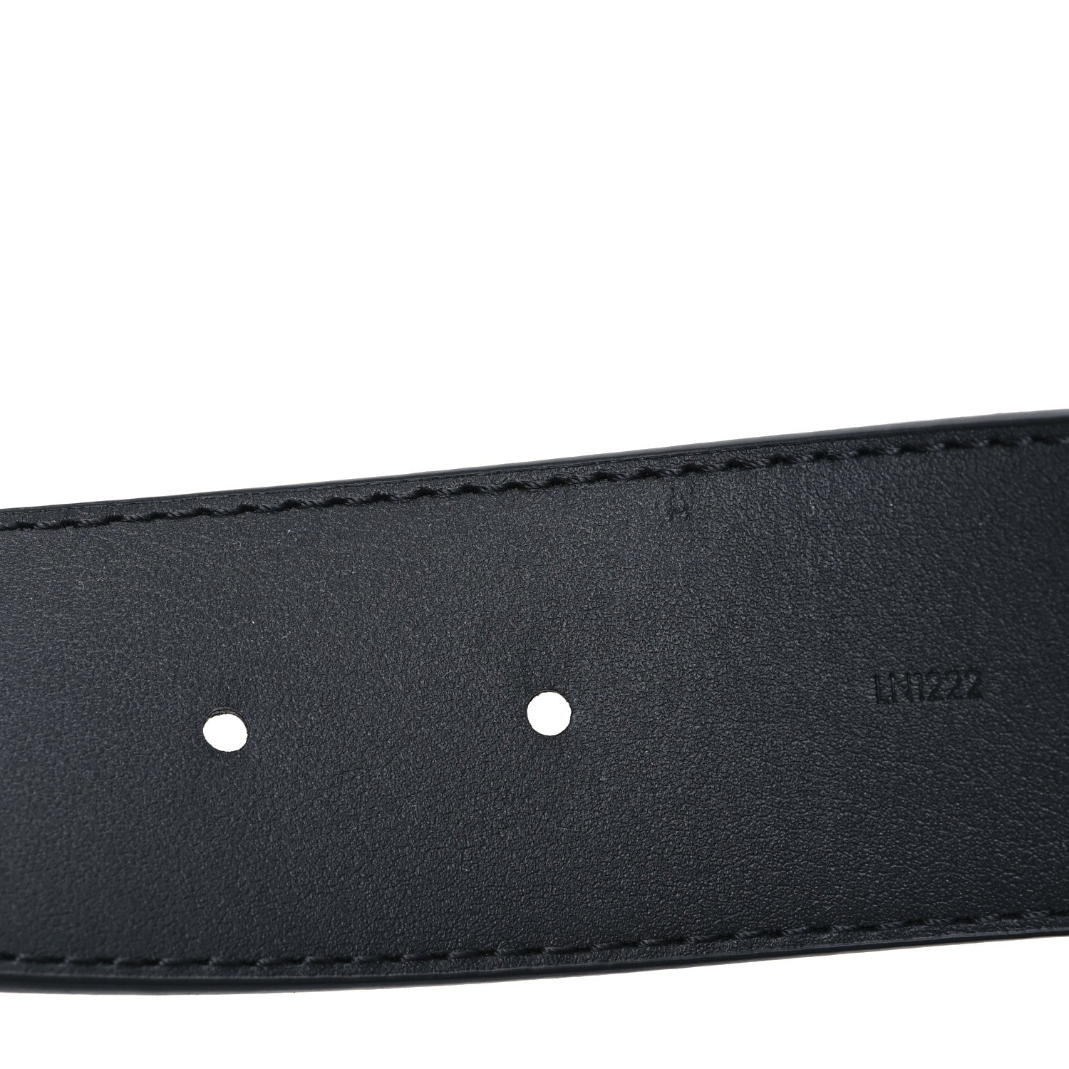 Louis Vuitton Monogram Eclipse Taigarama 40mm LV Initiales Reversible Belt 100 40 Black 5 of 6