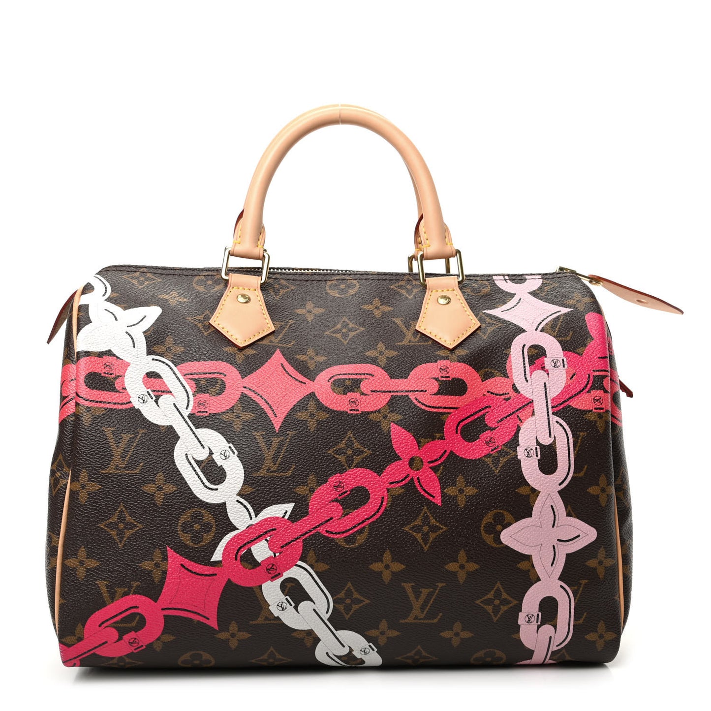 Monogram Bay Speedy 30 Rose Ballerine Poppy
