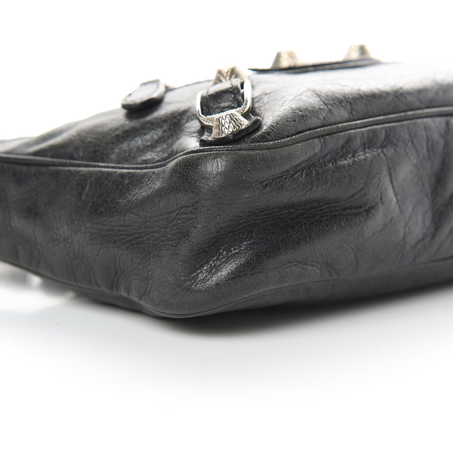 Balenciaga Agneau Giant 12 Silver Hardware Hip Black 9 of 12