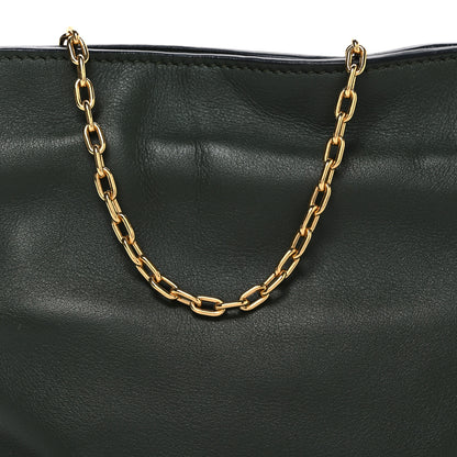 Loewe Calfskin Nano Flamenco Knot Clutch Khaki 8 of 10