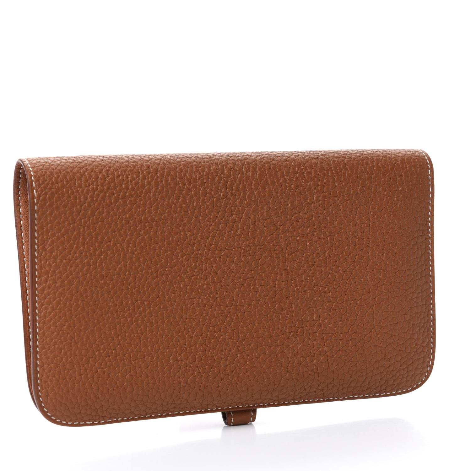 Hermes Togo Dogon Duo Wallet Gold 4 of 8
