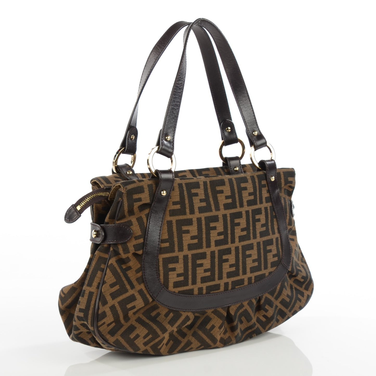 Zucca Medium Chef Shopper Tote Tobacco