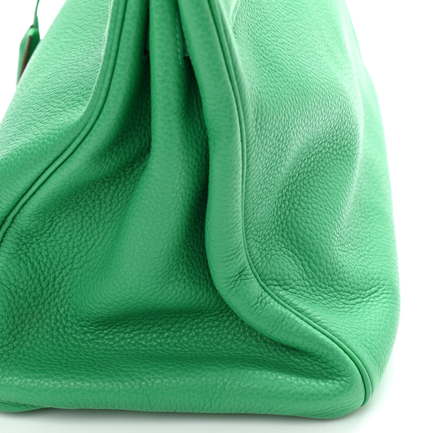 Hermes Taurillon Clemence Birkin 35 Menthe 12 of 15