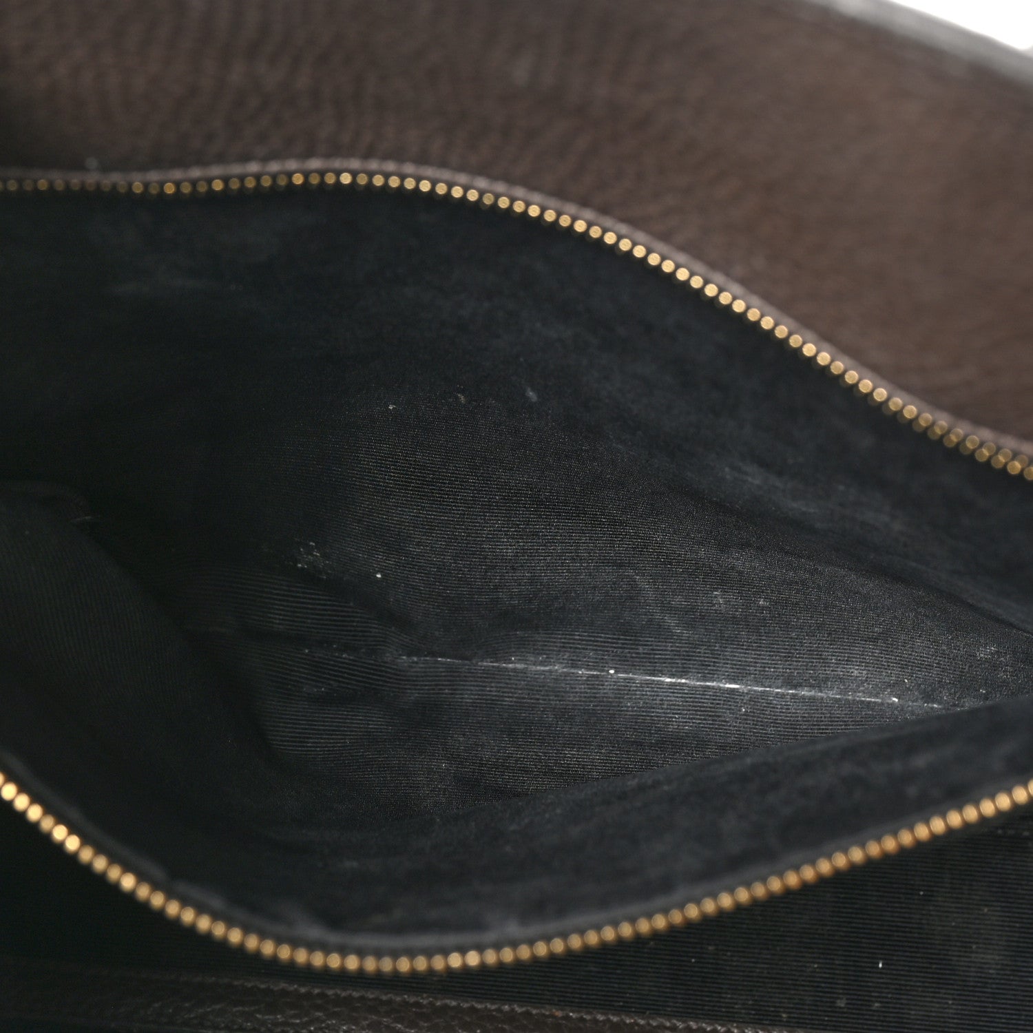 Saint Laurent Grained Calfskin Small Sac De Jour Taupe 7 of 12