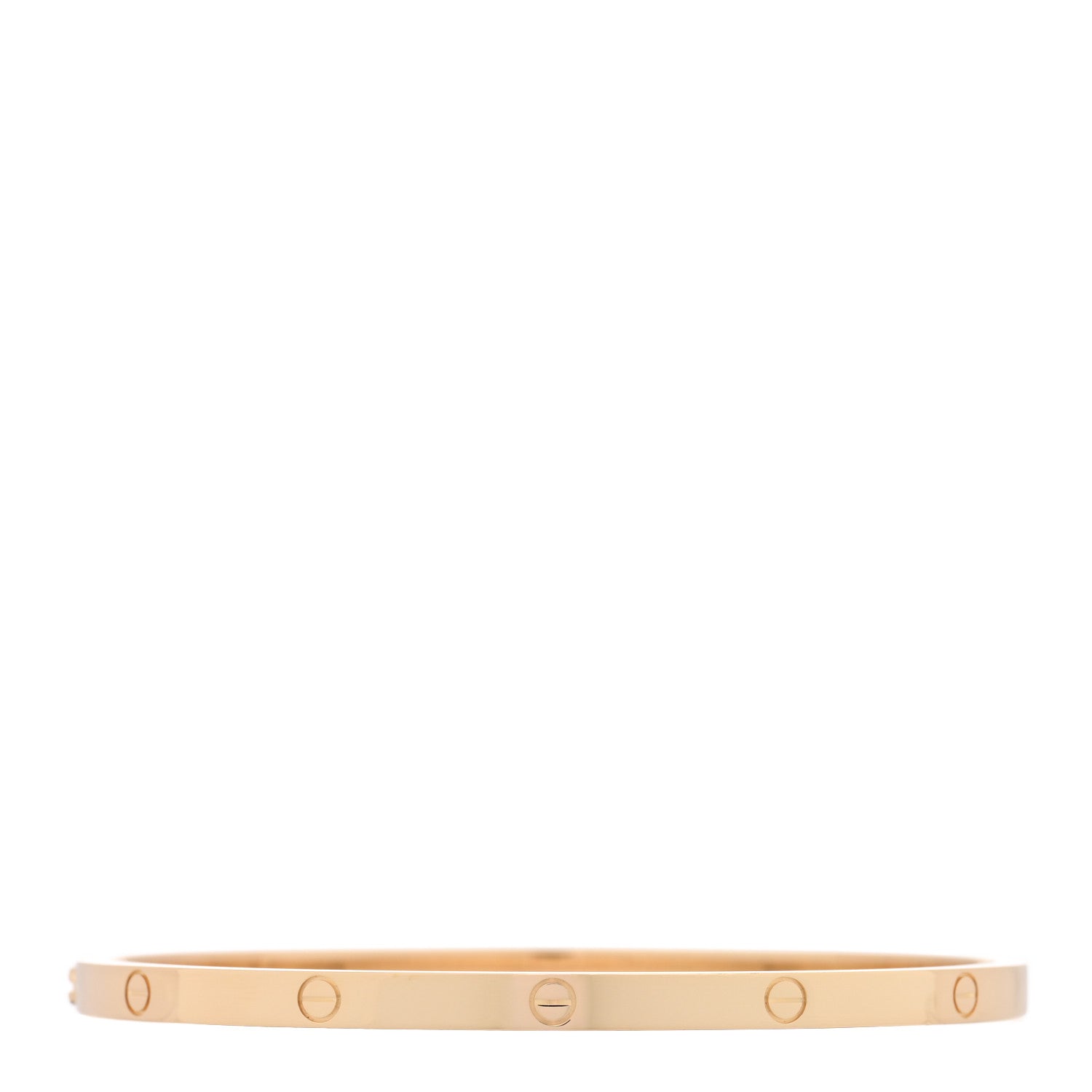 Cartier 18K Yellow Gold Small LOVE Bracelet 17 2 of 5