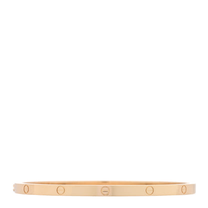 Cartier 18K Yellow Gold Small LOVE Bracelet 17 2 of 5