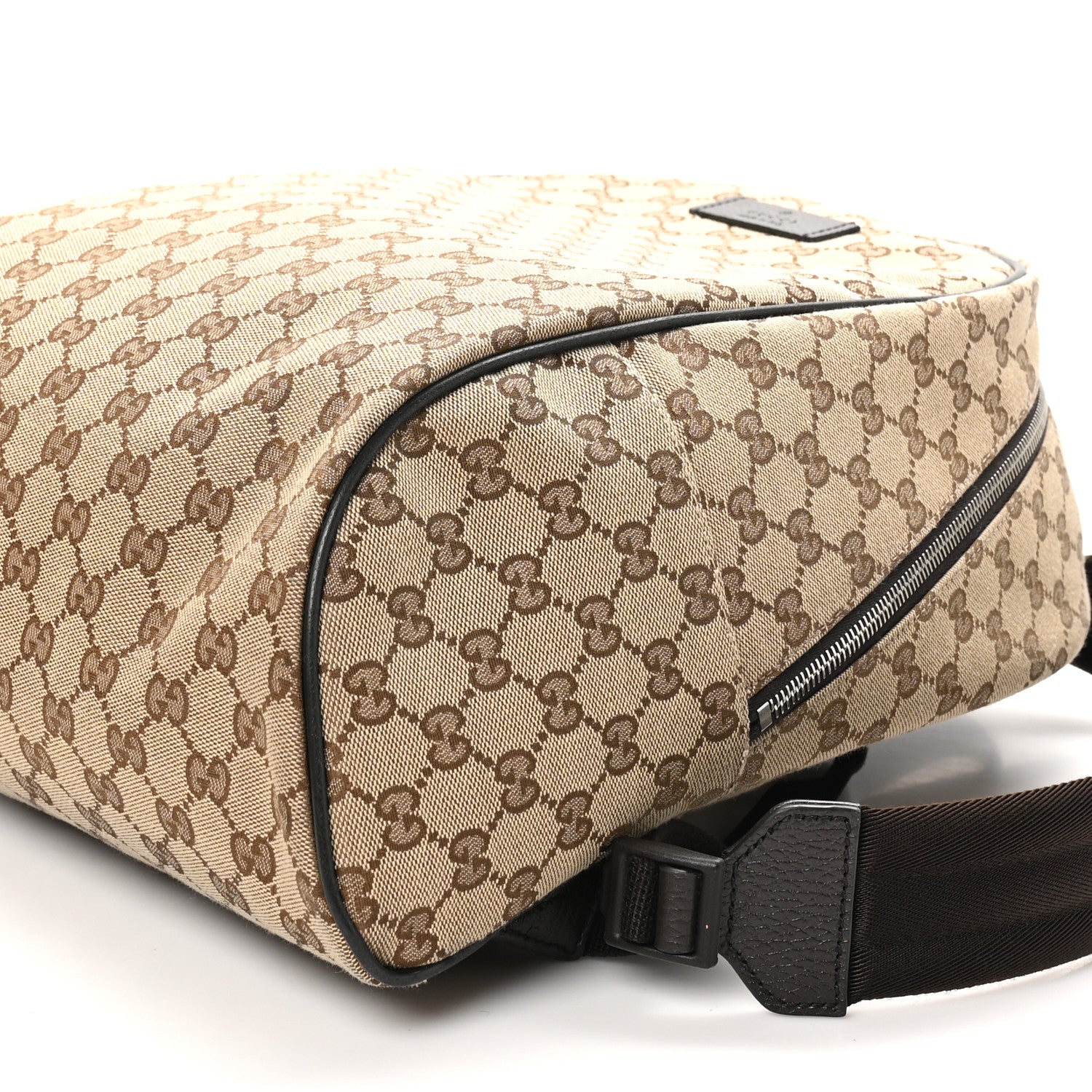 Gucci Monogram Travel Backpack Dark Brown 10 of 10