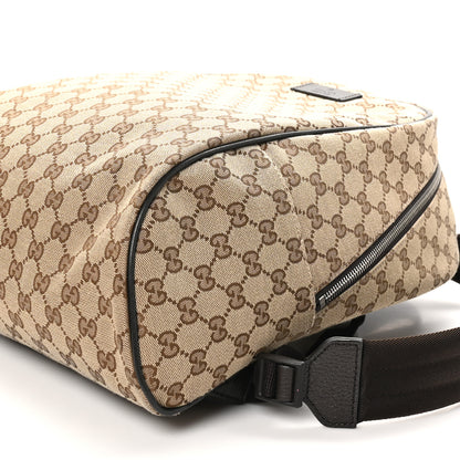 Gucci Monogram Travel Backpack Dark Brown 10 of 10