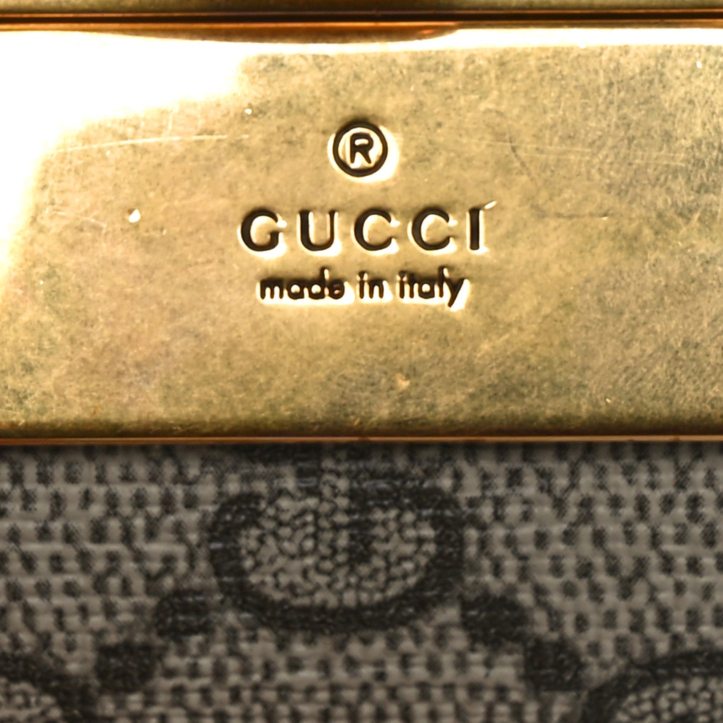 GG Supreme Monogram Plutone Calfskin Double G Reversible 37mm Belt 70 28 Beige Ebony New Acero