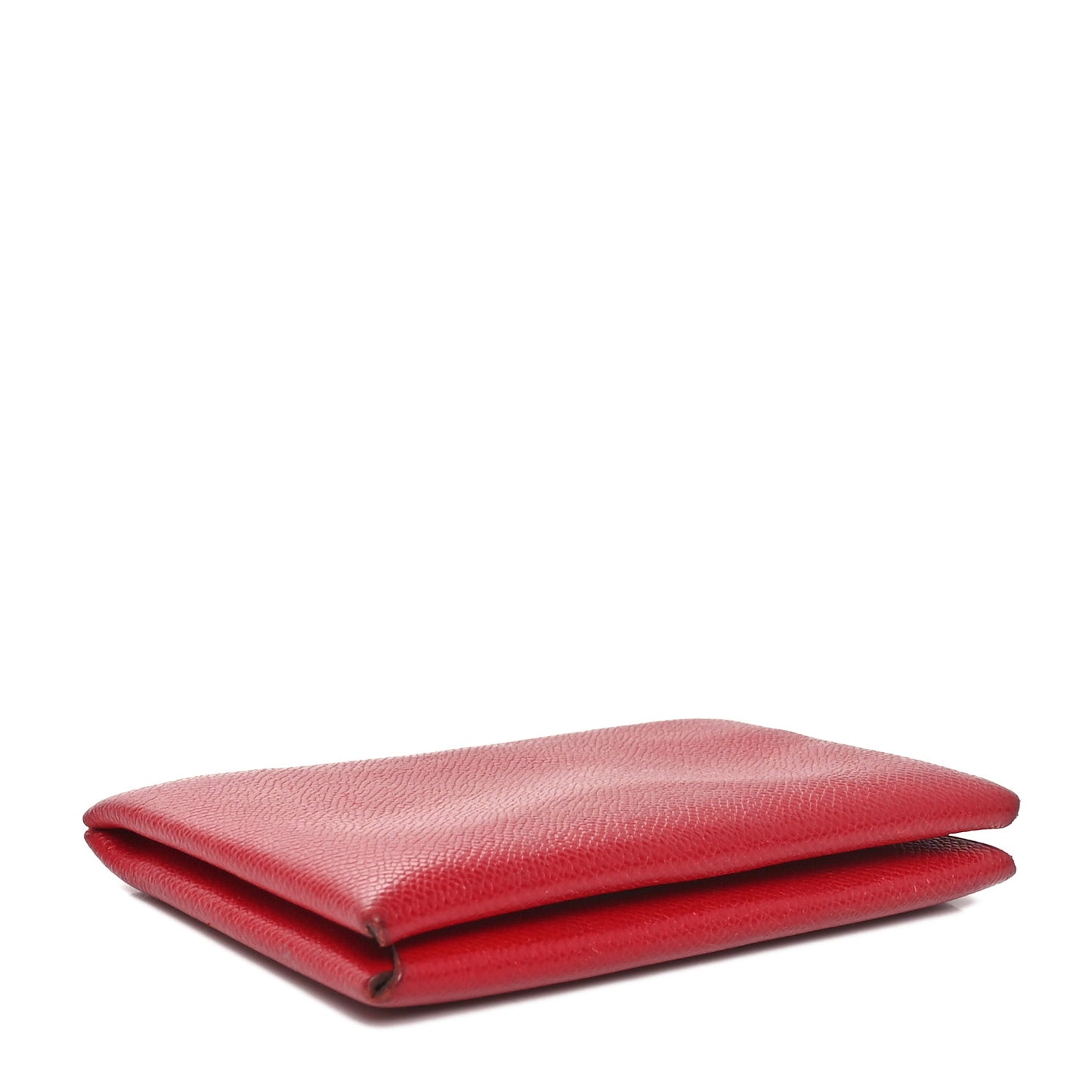 Madame Calfskin Calvi Card Case Rouge Piment