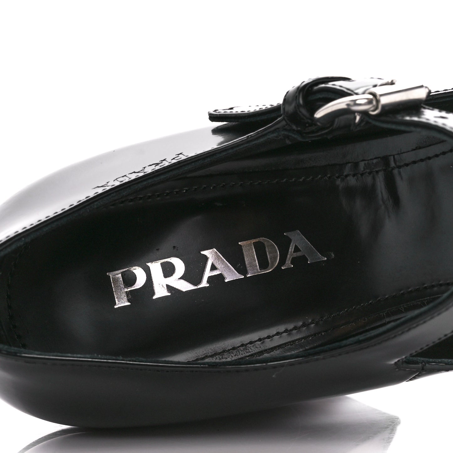 Spazzolato Mary Jane 90mm Pumps 39 Black