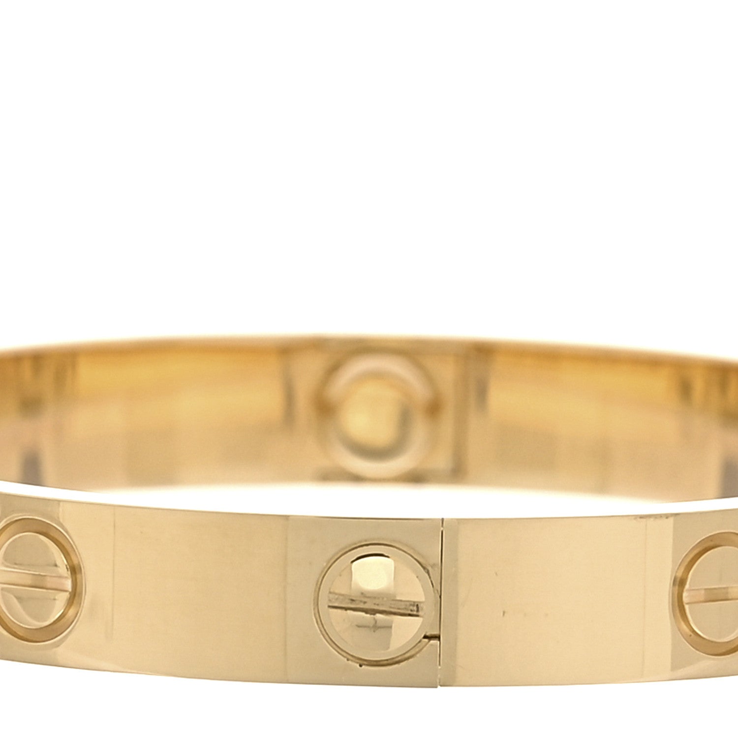 Cartier 18K Yellow Gold LOVE Bracelet 15 5 of 9