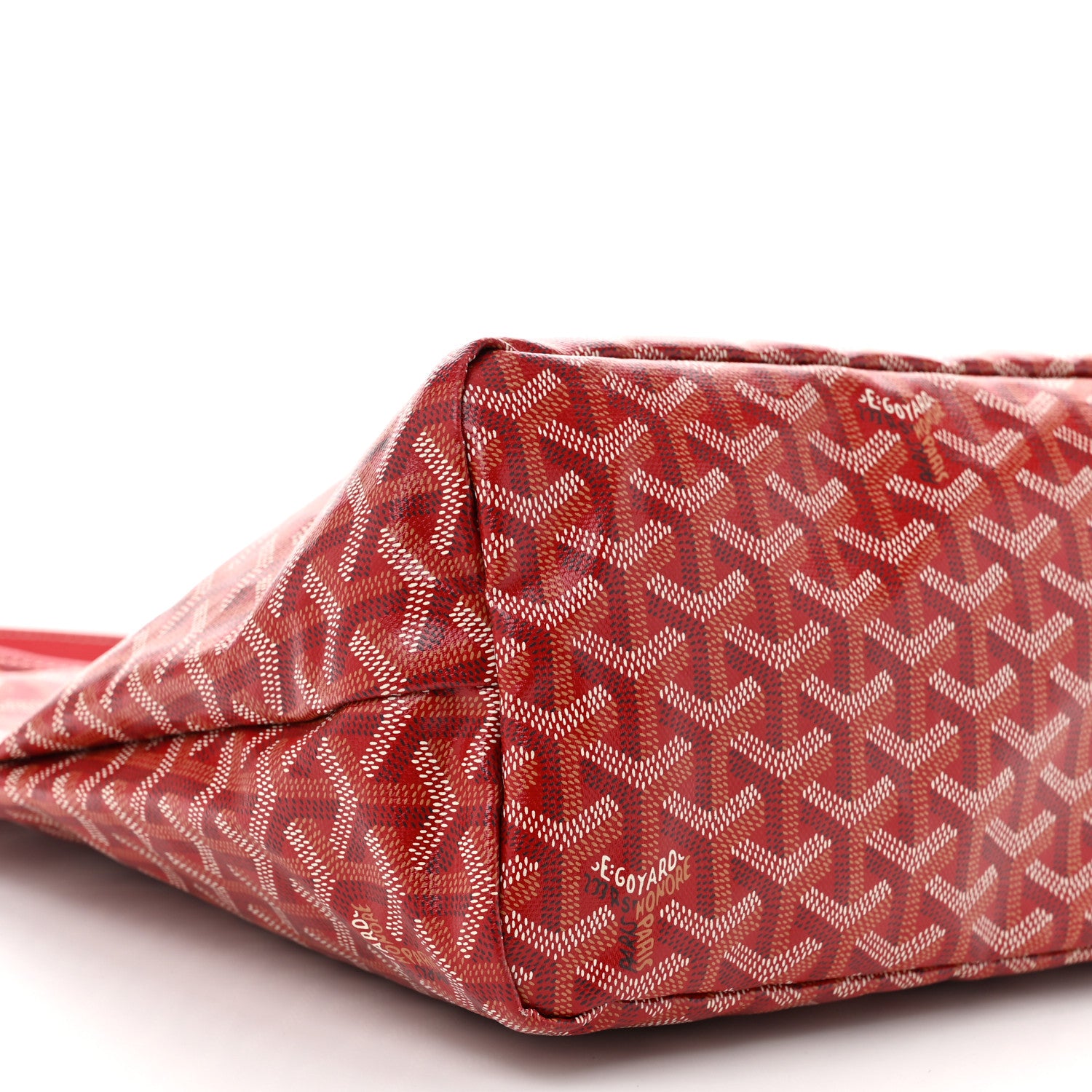 Goyard Goyardine Boheme Hobo Red 10 of 11