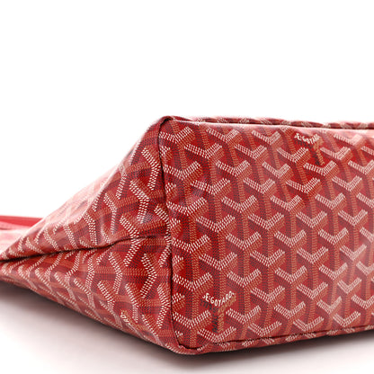 Goyard Goyardine Boheme Hobo Red 10 of 11