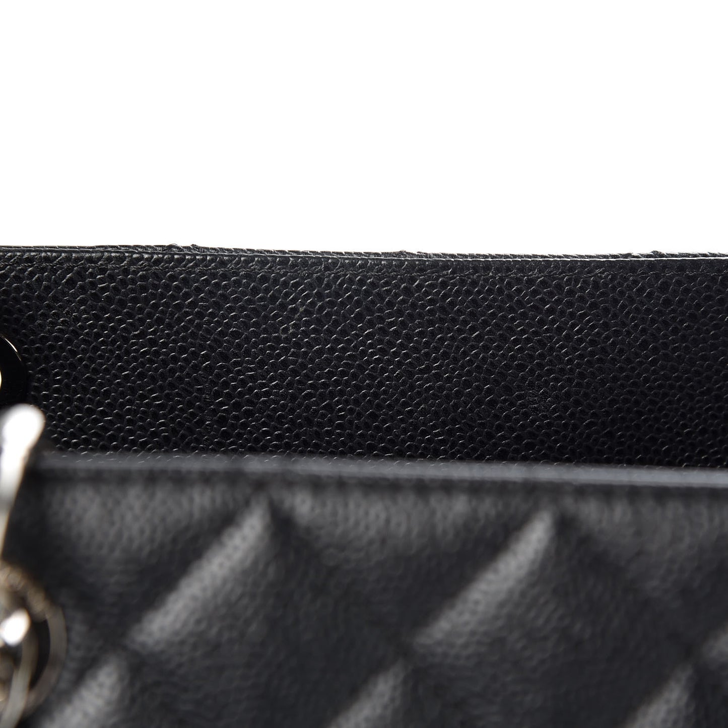 Caviar Quilted XL Grand Shopping Tote GST Black