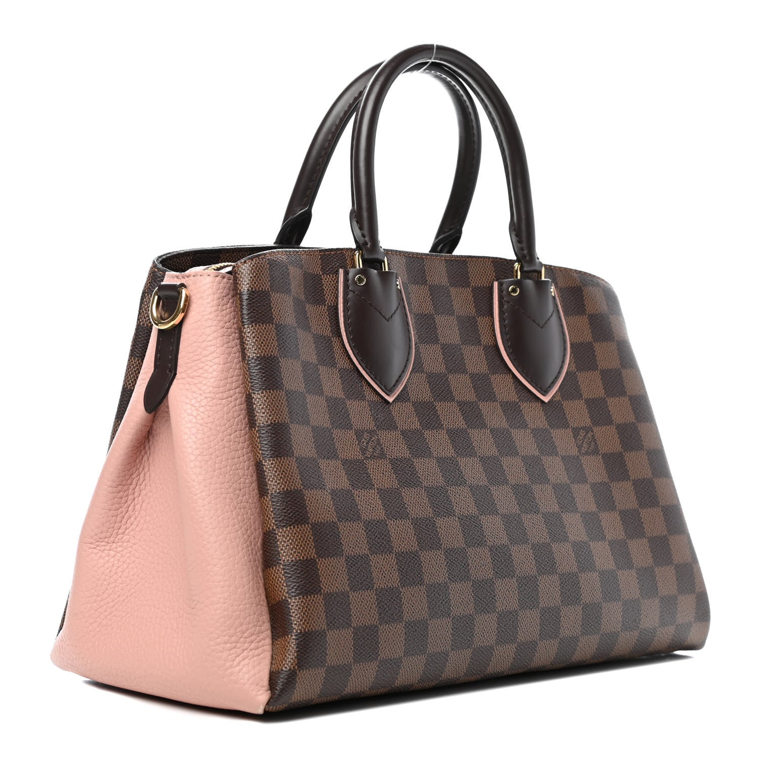Louis Vuitton Cuir Taurillon Damier Ebene Normandy Magnolia 2 of 4