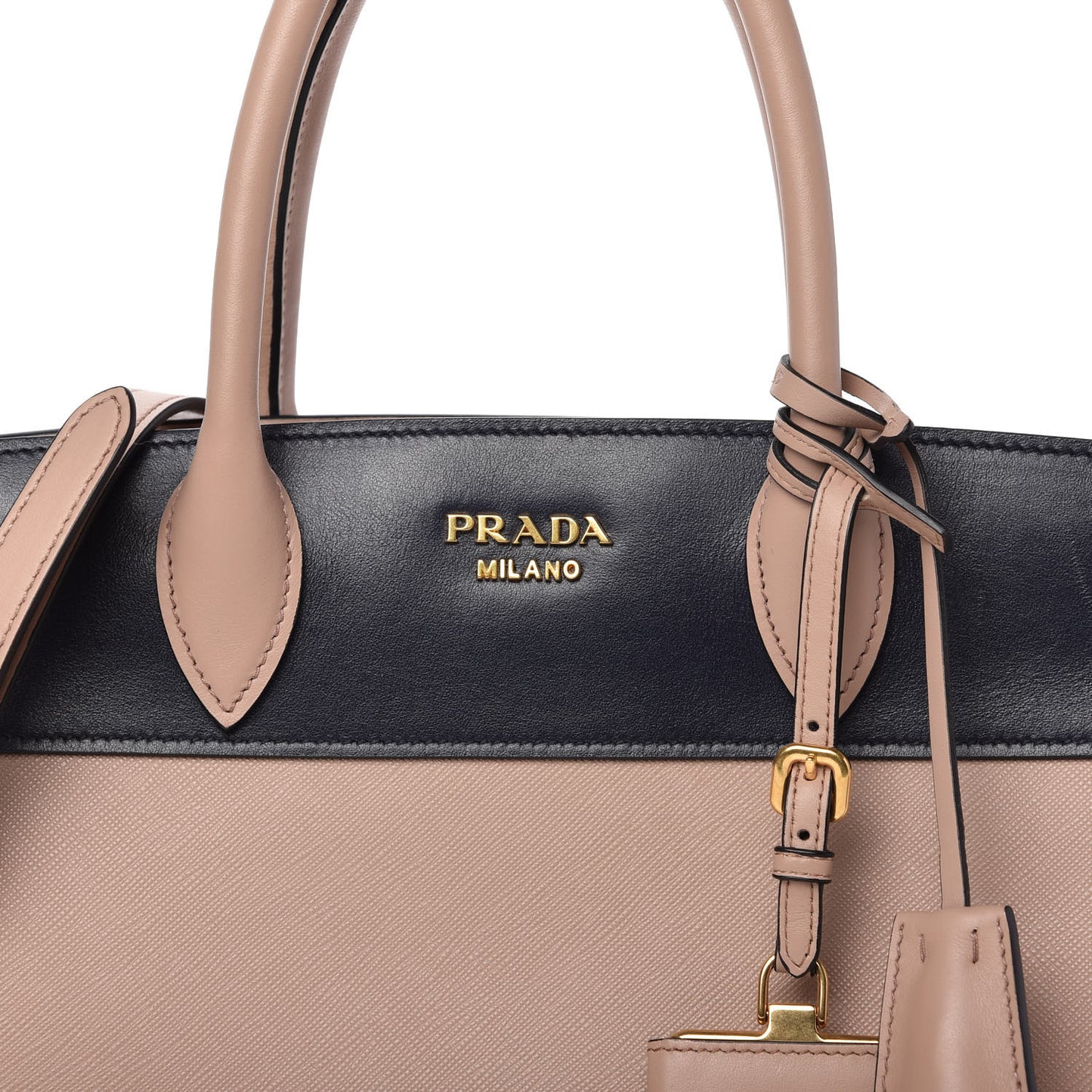 Saffiano City Calfskin Medium Esplanade Cipria Baltico