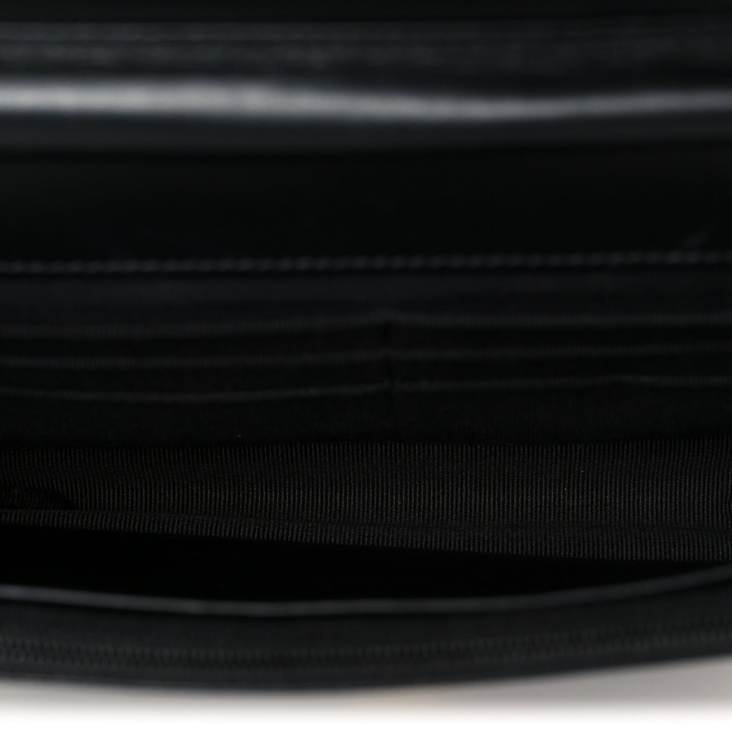 Caviar Quilted Boy Wallet On Chain WOC Black