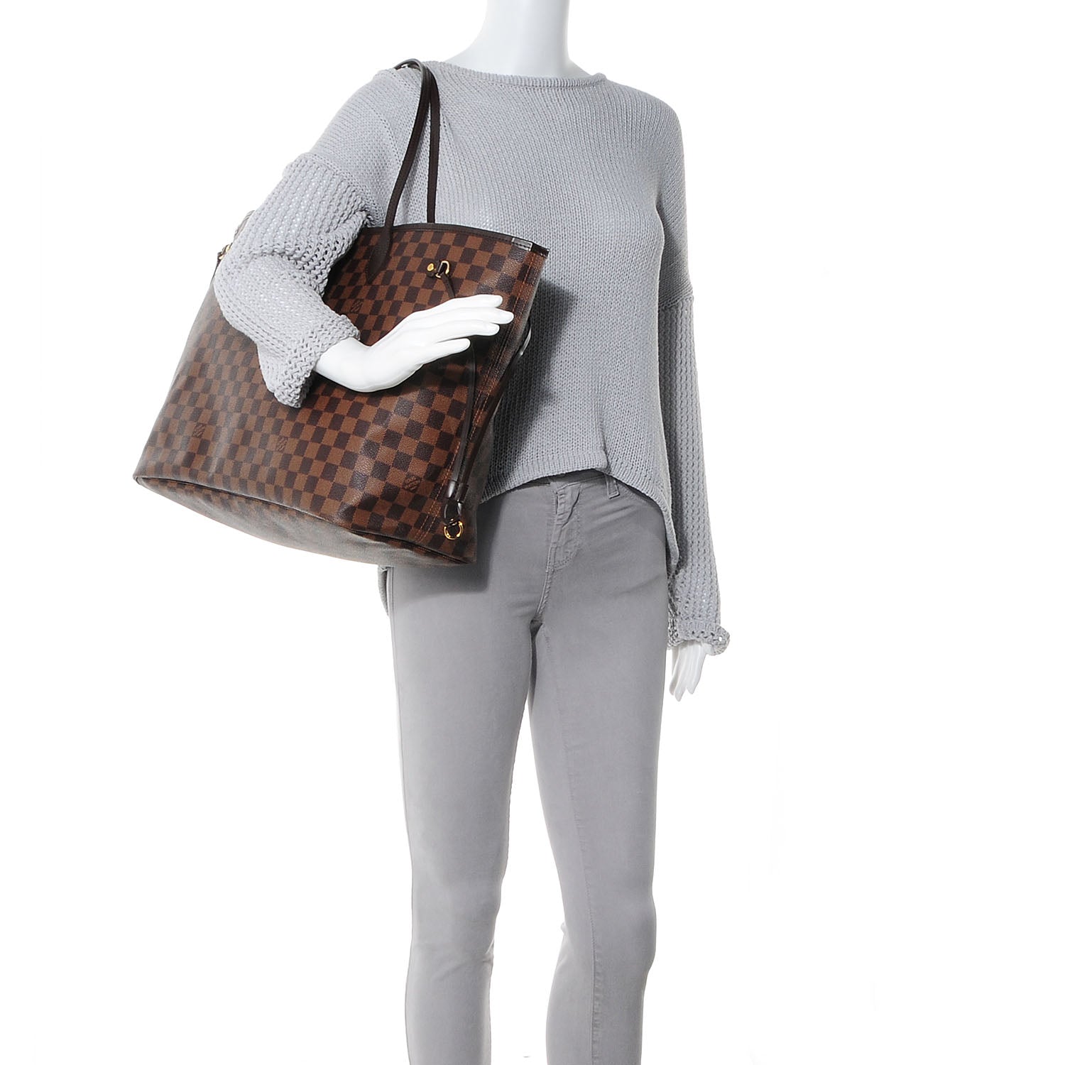 Louis Vuitton Damier Ebene Neverfull GM 2 of 7