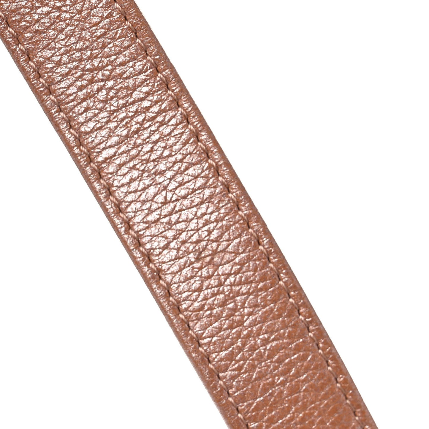 Metallic Calfskin Quilted Medium Boy Flap Dark Beige