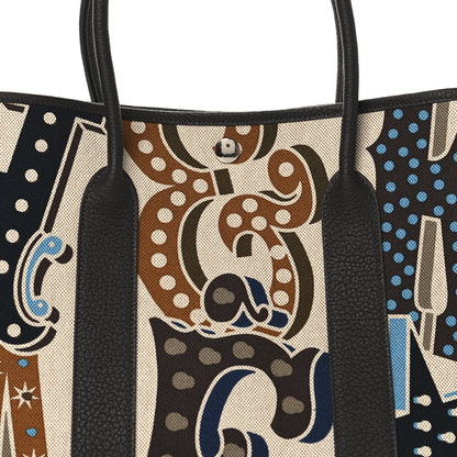 Hermes Toile Negonda H Plume Garden Party 36 MM Tote Bleu Ecru Ebene 7 of 13