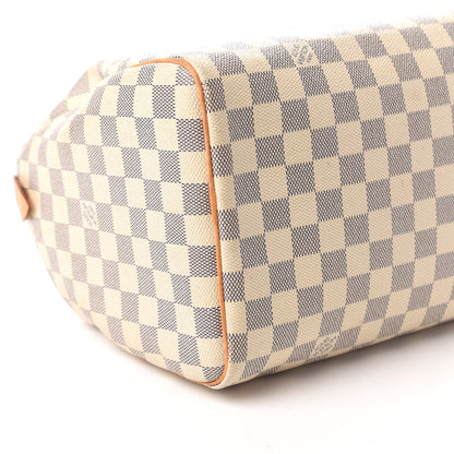 Louis Vuitton Damier Azur Speedy 30 6 of 10