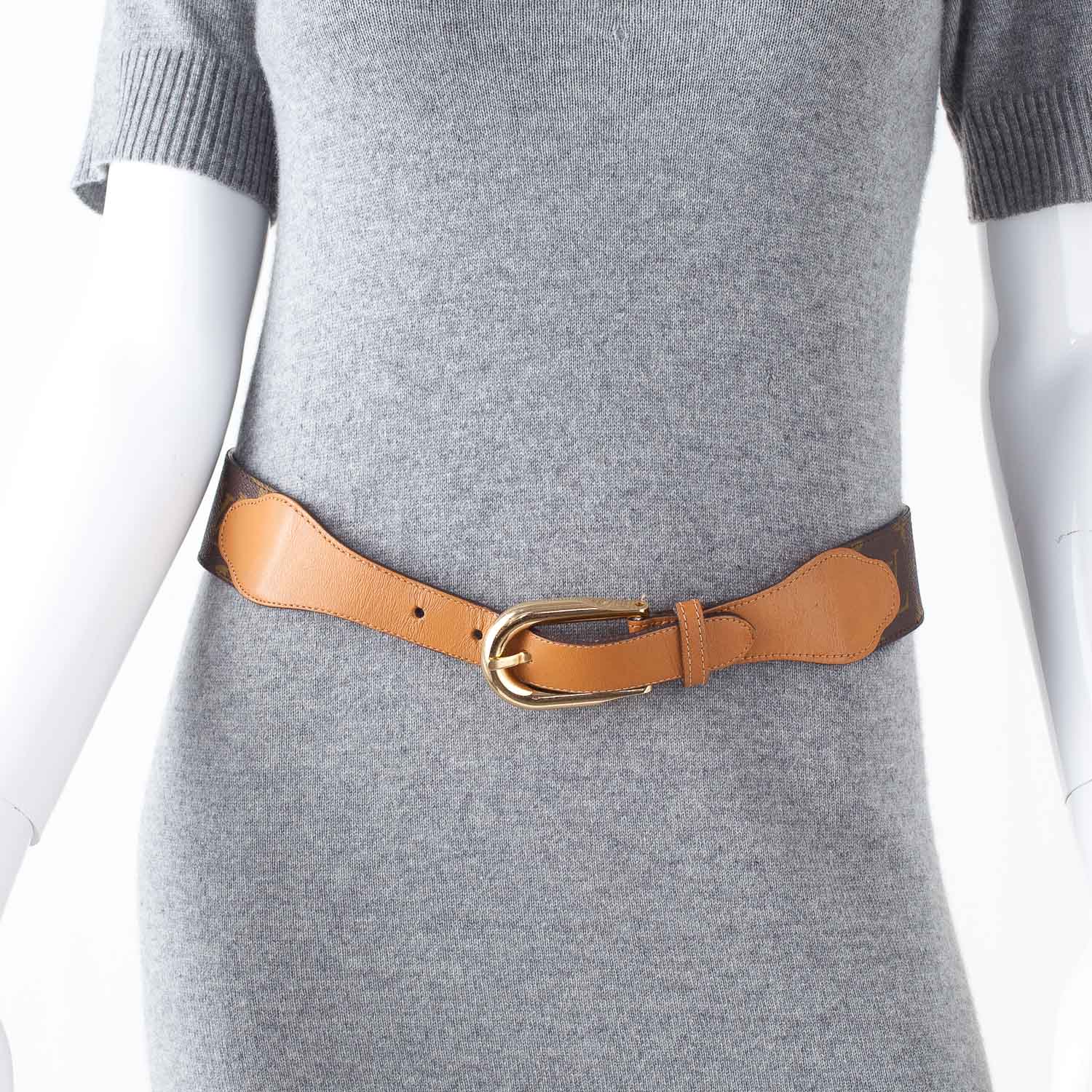 Louis Vuitton Saks Monogram Belt 28 2 of 4