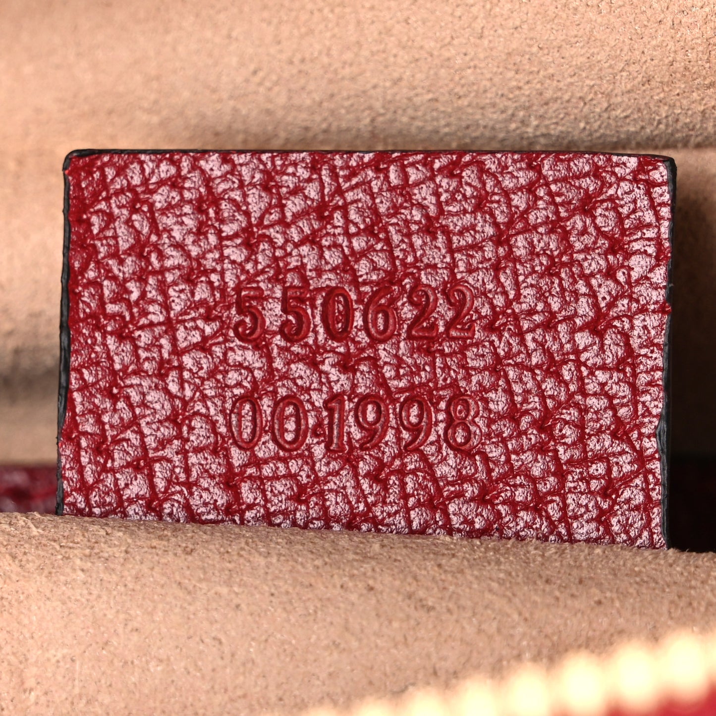 GG Supreme Monogram Flora Web Small Ophidia Top Handle Shoulder Bag Hibiscus Red