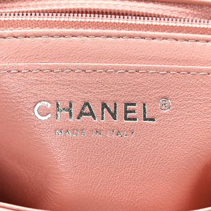 Chanel Lambskin Quilted Mini Rectangular Flap Light Pink 6 of 9