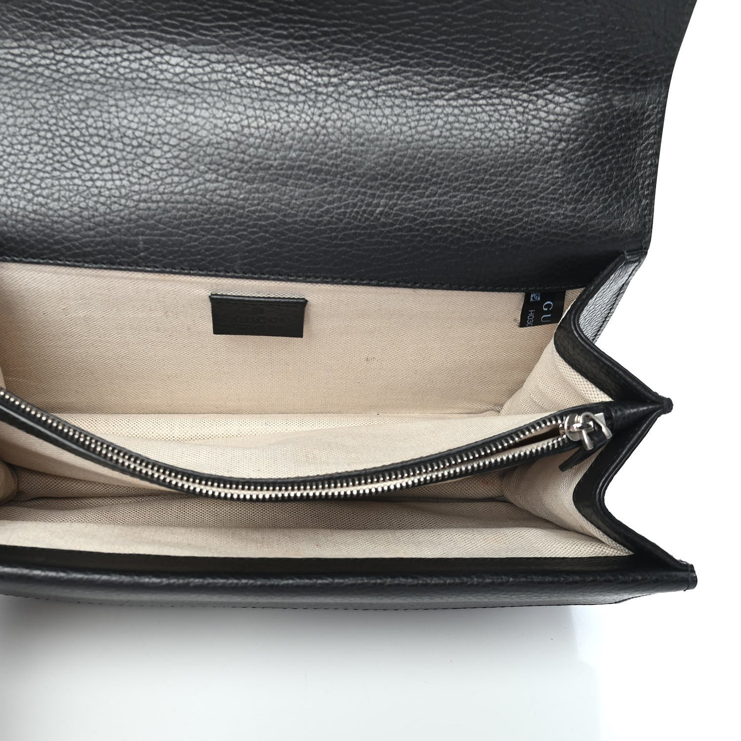 Pebbled Calfskin Small Dionysus Shoulder Bag Black