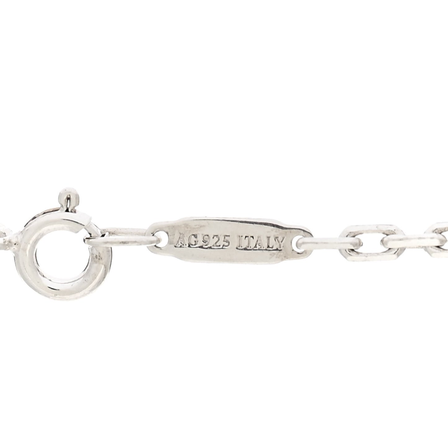 Sterling Silver Love Block Pendant Necklace