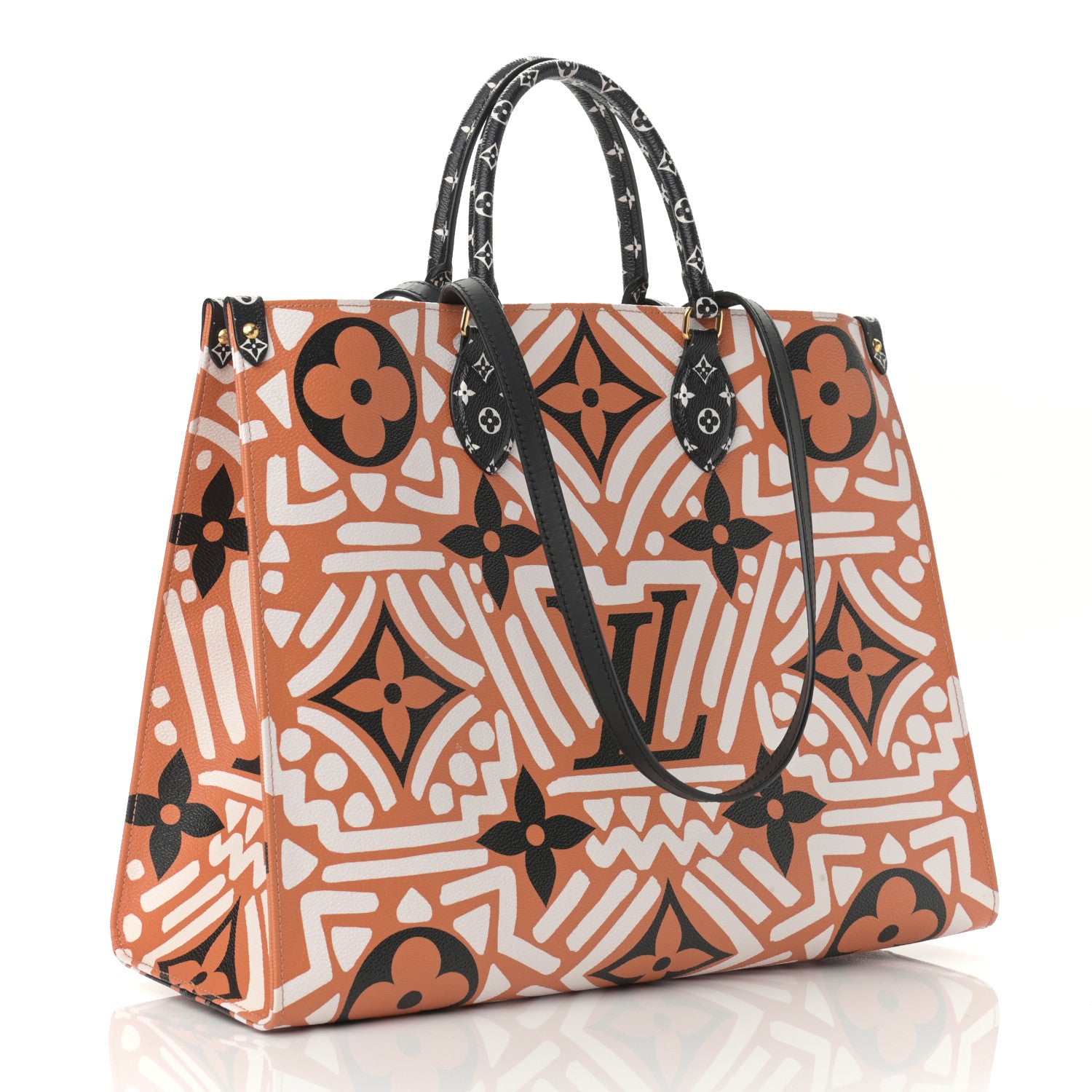 Louis Vuitton Monogram Giant Crafty Onthego GM Crème Caramel 3 of 10