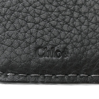 Chloe Grained Calfskin Marcie Square Wallet Black 7 of 7