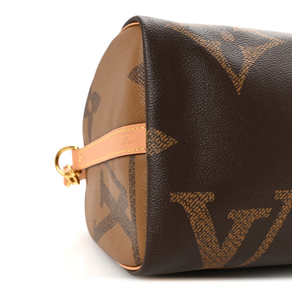 Louis Vuitton Reverse Monogram Giant Speedy Bandouliere 30 9 of 10