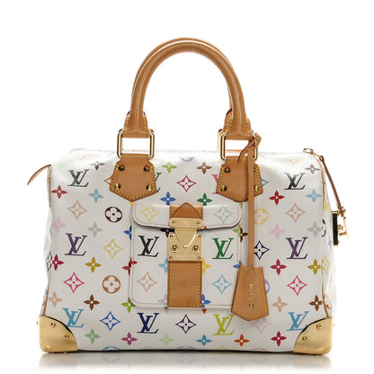 Louis Vuitton Monogram Multicolor Speedy 30 White 1 of 7