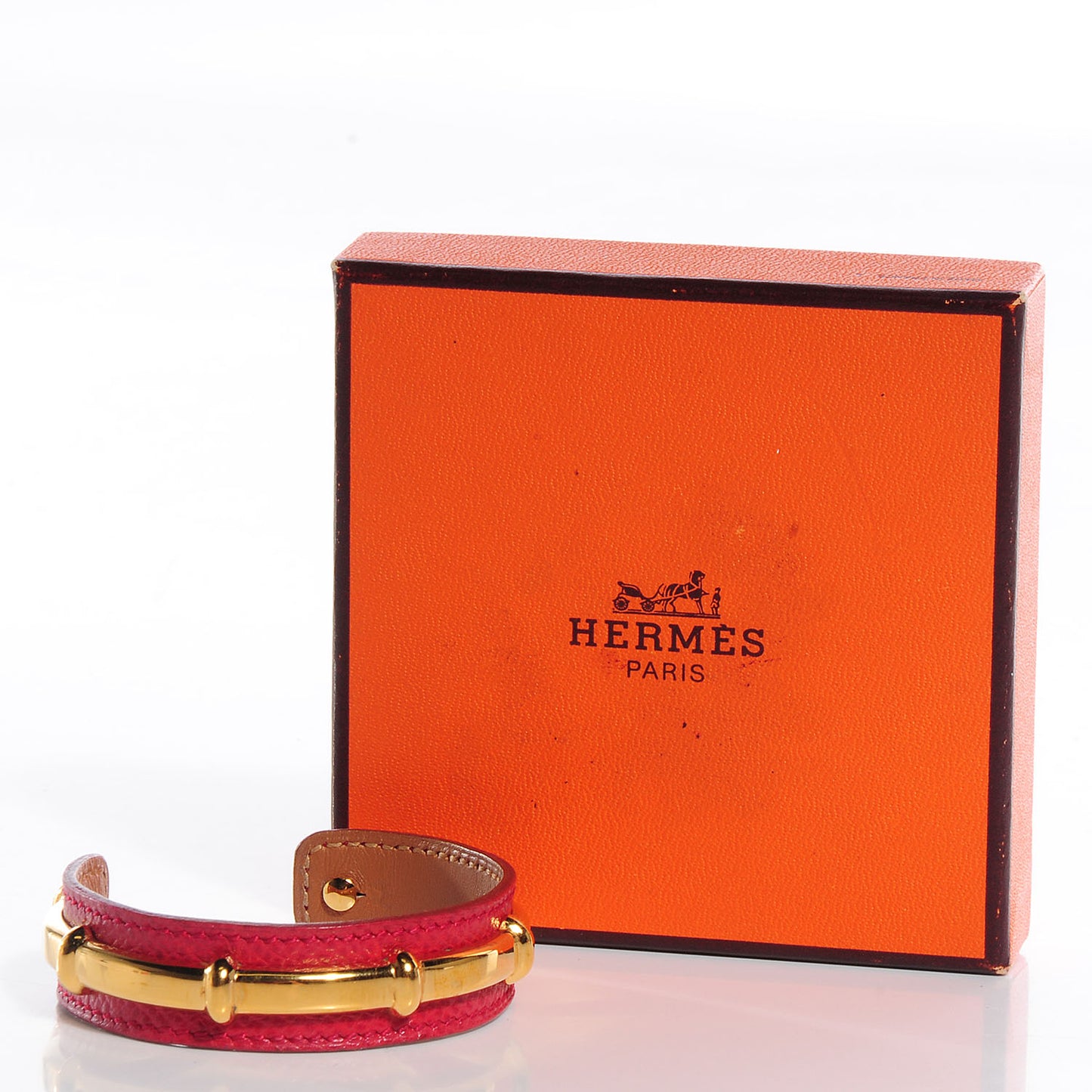 Courchevel Bamboo Bracelet Rouge Vif