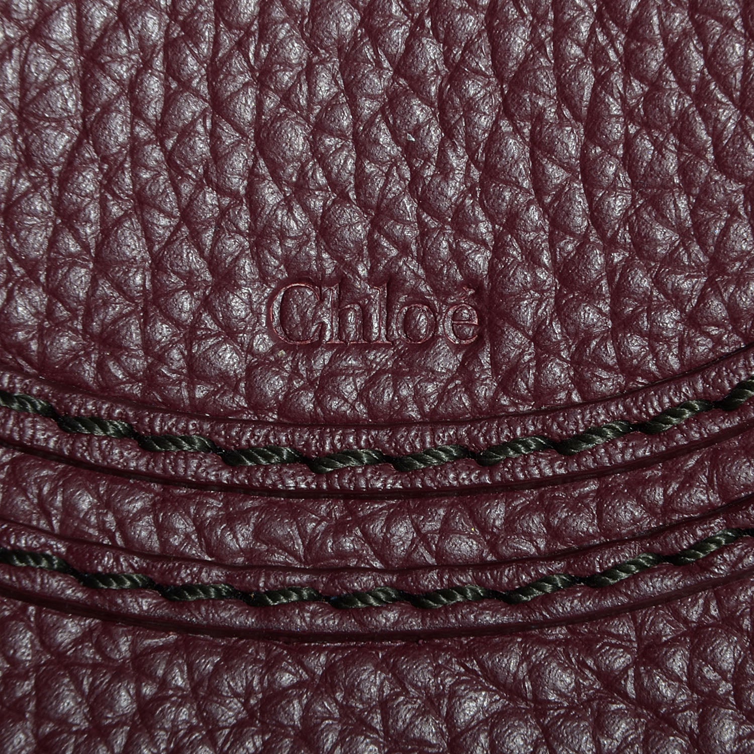Chloe Calfskin Mini Marcie Round Crossbody Bag Wild Purple 6 of 10