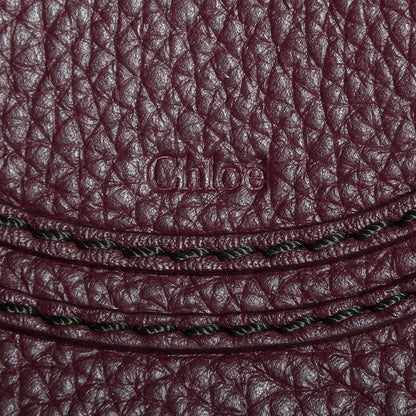Chloe Calfskin Mini Marcie Round Crossbody Bag Wild Purple 6 of 10