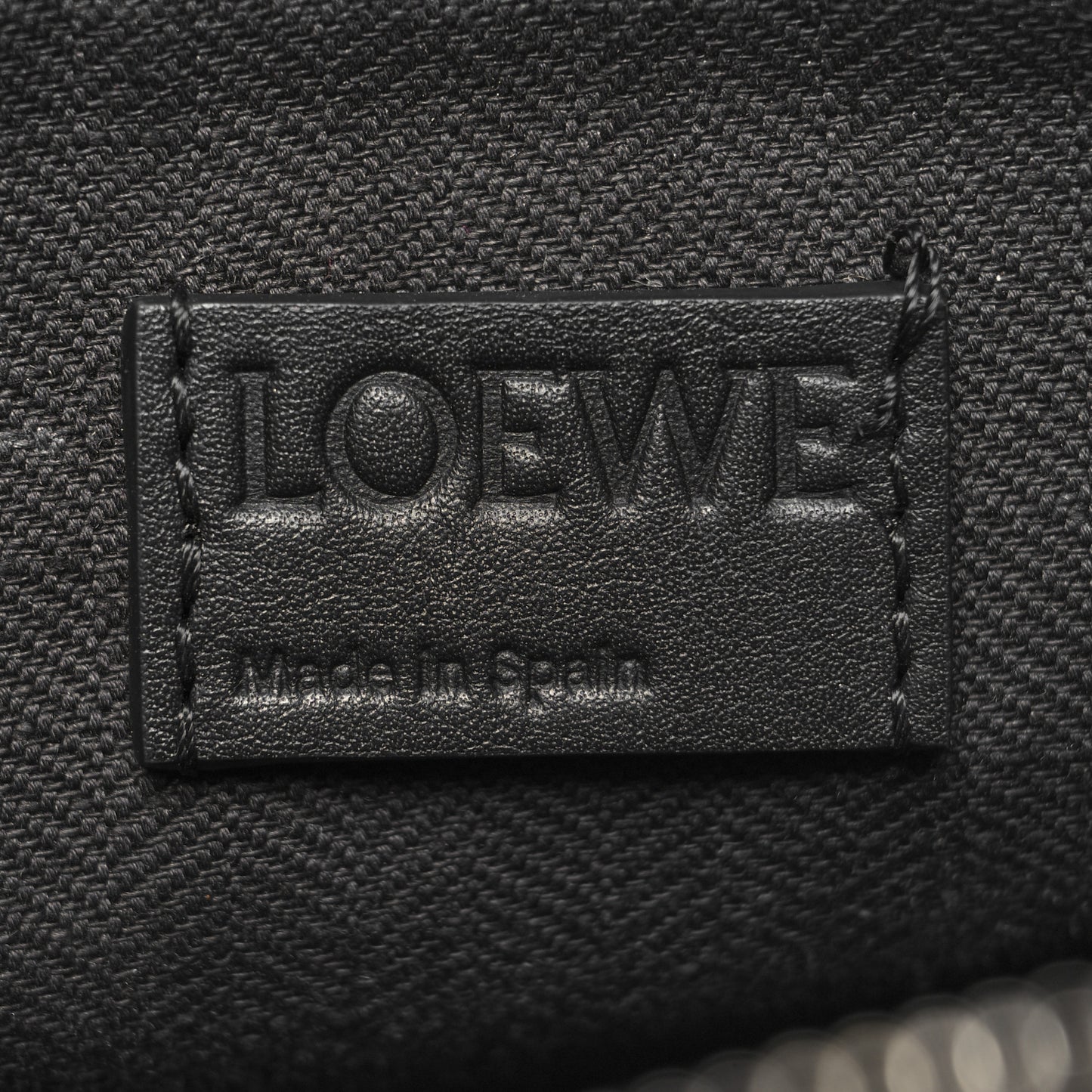 Calfskin Mini Hammock Hobo Black