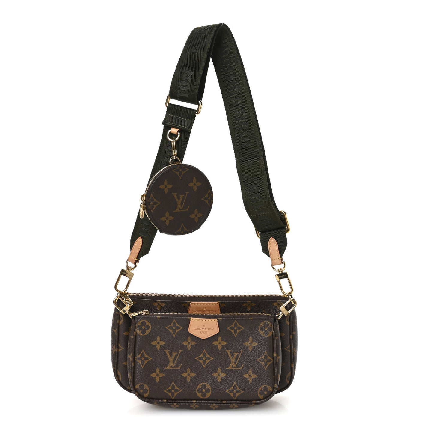 Monogram Multi Pochette Accessories Kaki