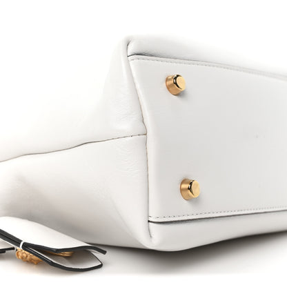 Versace Nappa Logo Tag Hobo White 8 of 9