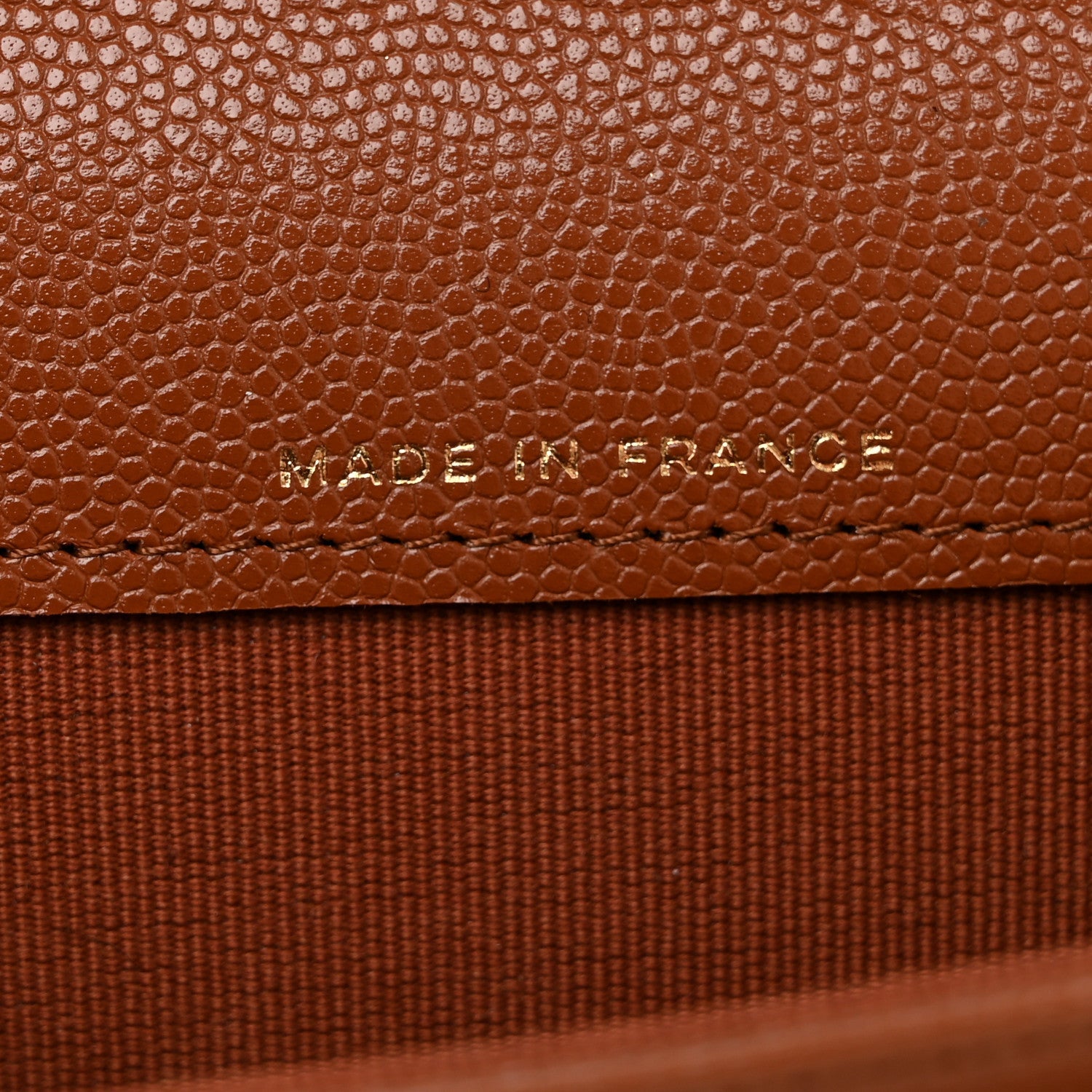 Chanel Shiny Caviar Quilted Strass CC Flap Card Holder Brown 6 of 8