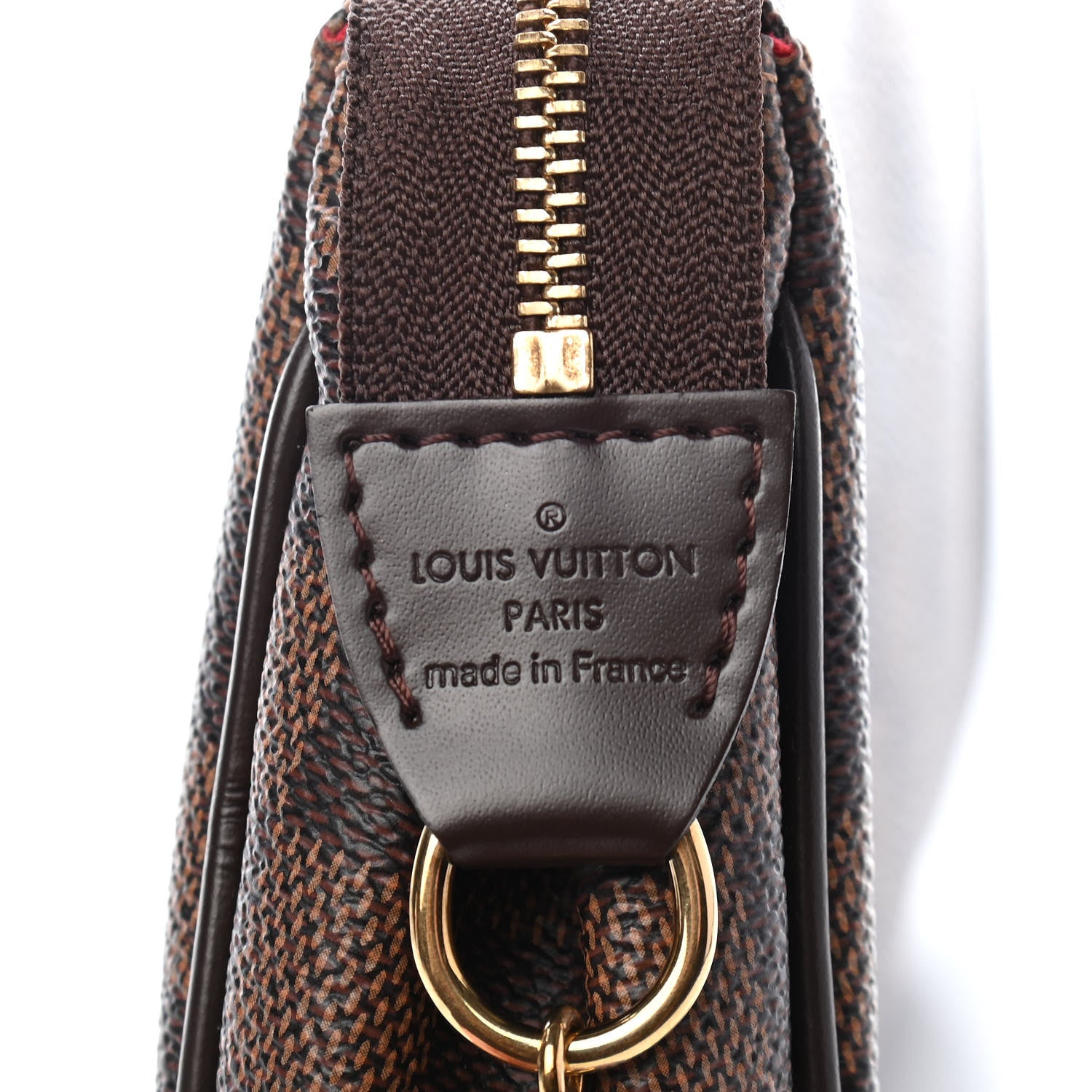 Louis Vuitton Damier Ebene Eva Clutch 11 of 17