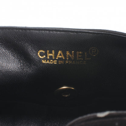 Chanel Canvas Chocolate Bar Quilted Coco East West Flap Black 7 of 8