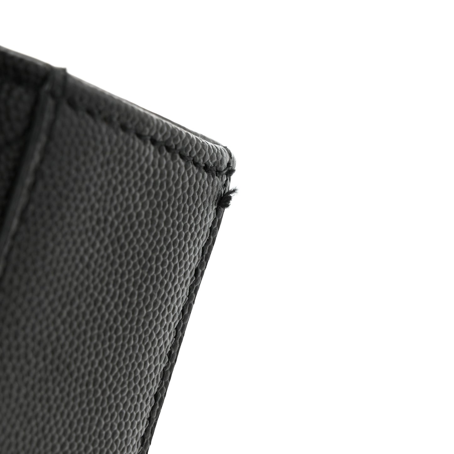 Grain De Poudre Textured Mixed Matelasse Triquilt Medium Monogram Satchel Black